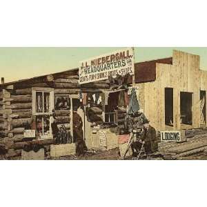  Vintage Travel Poster   Colorado. A pioneer merchant 24 X 