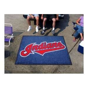  MLB Cleveland Indians Tailgate Mat / Area Rug Sports 