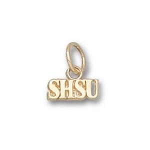   Sam Houston St. Bearkats Solid 10K Gold SHSU Pendant Sports