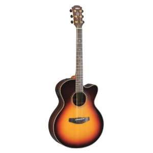  Yamaha CPX1200 Medium Jumbo Cutaway Acoustic Electric Guitar 