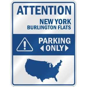   FLATS PARKING ONLY  PARKING SIGN USA CITY NEW YORK