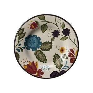   Stoneware Salad Plate Set of 4   Vine Floral (9)