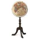   this extraordinary globe features lavish attention to both form and
