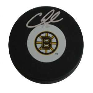  Chuck Kobasew Boston Bruins Autographed Puck Sports 