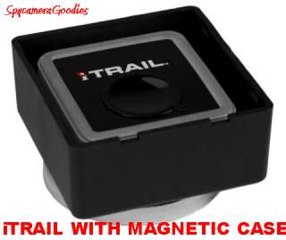 THE iTRAIL GPS LOGGER WITH MAGNETIC CAR CASE