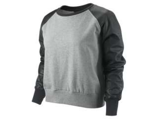  Nike Leather Sleeve Womens Sweatshirt