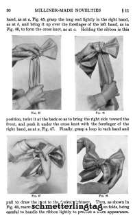 Millinery Book Make Flapper Hat Trims How to Hats 1928  
