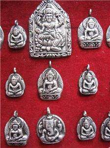 Pnp513 Lot of 25 Ethnic Ganesha Laxmi Buddha Mahadeva yoga pendant 