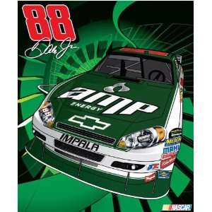  NASCAR Dale Earnhardt Jr Bank 50x60 Micro Raschel Throw 