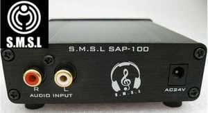 SMSL SAP 100 portable Headphone amplifier for CD/DVD//PC + power 