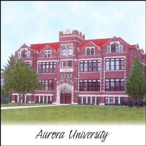 Aurora University Absorbent Coasters 