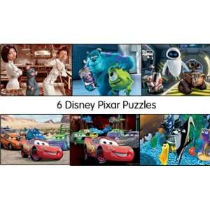  Disney Pixar 6 in 1 Bumper Puzzle Collection Toys & Games