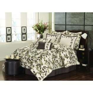   Comforter Set, IvoryVictoria Classics Spring Valley 8 Piece Comforter