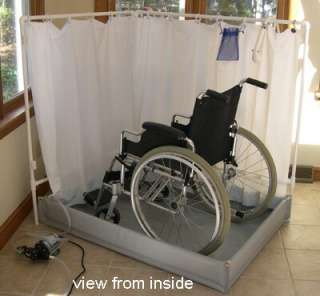 Wheelchair accessible Shower  Portable Handicap Shower  