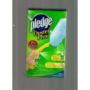 Pledge Duster Plus Kit,kit includes One handle and 2 duster refills 