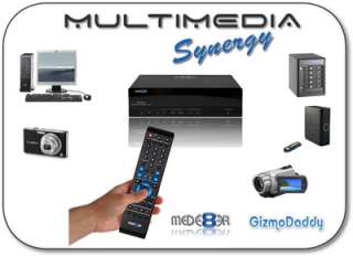 The Mede8er will bring synergy to your home theater system.