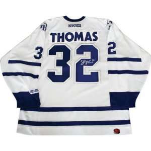 Steve Thomas Toronto Maple Leafs Autographed Authentic Jersey