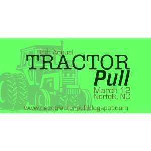  3x6 Vinyl Banner   Annual Tractor Pull 