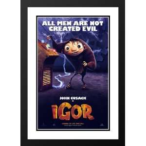  Igor 20x26 Framed and Double Matted Movie Poster   Style A 
