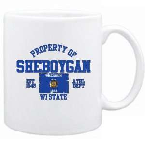 New  Property Of Sheboygan / Athl Dept  Wisconsin Mug 