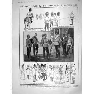   1909 SOLDIERS COLOURS ROYAL BALALAIKA MUSIC COLISEUM