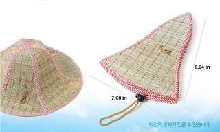 NEW Folding Straw Hat Portable Beach Solar Survival cap  