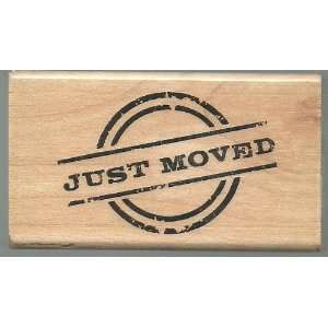  Stampabilites Wood Stamp ~ Just Moved Arts, Crafts 