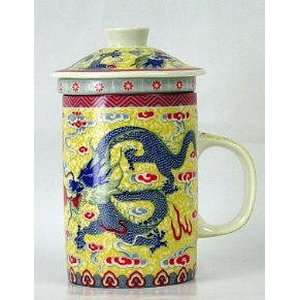  Golden Imperial Tea Infuser Mug 