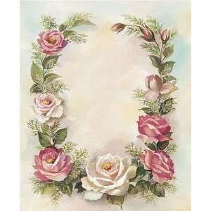  Entwined Roses Poster Print