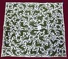 Bedspread Tablecloth 100 cotton Otomi hand embroidered Mexico S2 