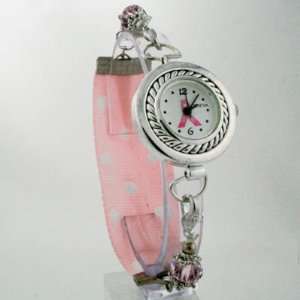  Light Pink Ribbon Breast Cancer Awareness Watch Arts 