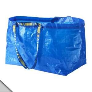   Böna IKEA   FRAKTA Classic Blue Shopping Bag (X2)