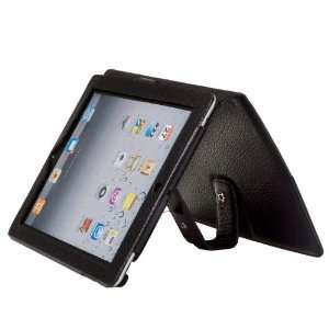   Case Portfolio Collection with Back Stand Grained Black Electronics