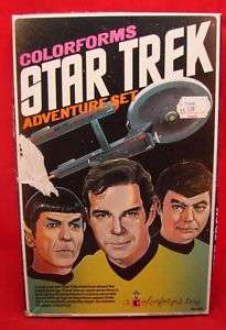 Star Trek TOS Colorforms Adventure Set  