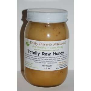 Totally Raw Honey   Pint / 1.5 lbs