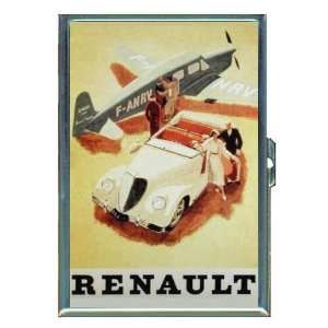 Renault 1940s Vintage Poster ID Holder, Cigarette Case or Wallet MADE 