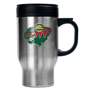  Minnesota Wild NHL Stainless Steel Travel Mug   Primary 
