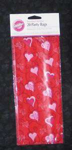 HEART BANDANA, PARTY AND TREAT AND BAGS, WILTON, CELLO  