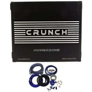  Package Crunch Pza900.4 900 Watt 4 Channel Power Zone 
