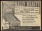 1953 Bally Beauty pinball machine photo