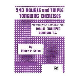    Alfred 240 Double & Triple Tonguing Exercises. Musical Instruments