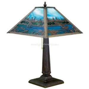  Fly Fishing Creek Table Lamp