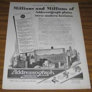 1928 AD~ADDRESSOGRAPH COMPANY~CHICAGO,ILLINOIS  
