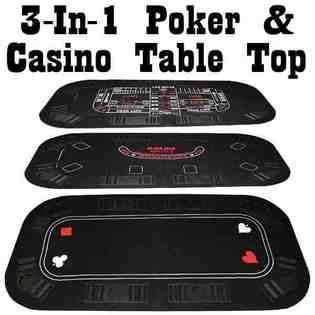 In 1 Dining Poker Bumper Pool Table  