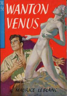 Wanton Venus Maurice LeBlanc Vintage Novel Library PB  