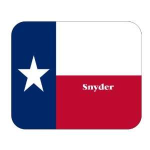  US State Flag   Snyder, Texas (TX) Mouse Pad Everything 