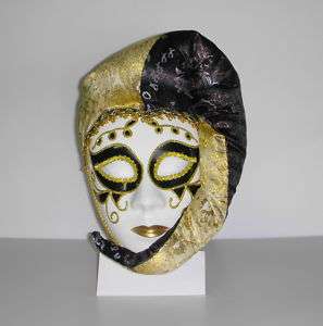 Jester Full Face Masquerade Mardi Gras Mask #56410  