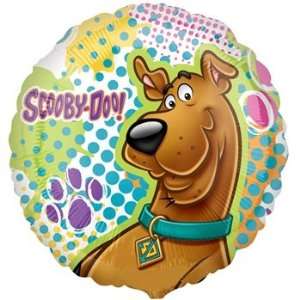 Scooby Doo Dots Paw Prints Cartoon 18 Balloon Mylar