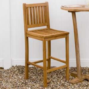 Teak Wood Bar Chair