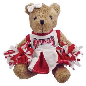   Cheerleader Bear with Sound Arkansas Case Pack 16 